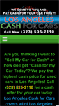 Mobile Screenshot of losangelescashforcars.com